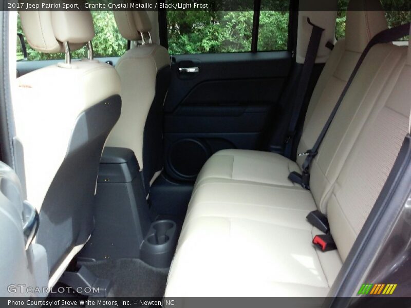 Rear Seat of 2017 Patriot Sport