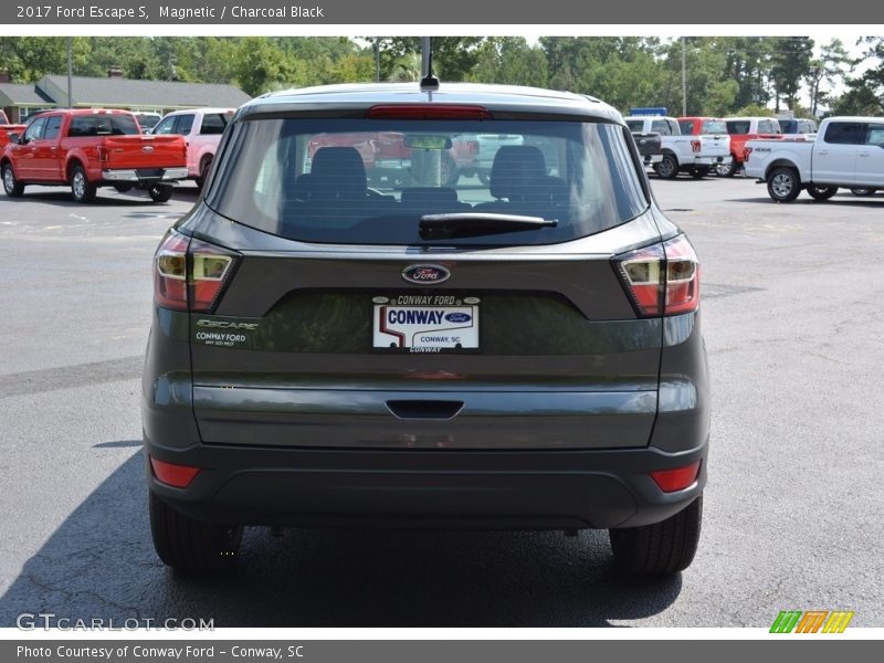 Magnetic / Charcoal Black 2017 Ford Escape S