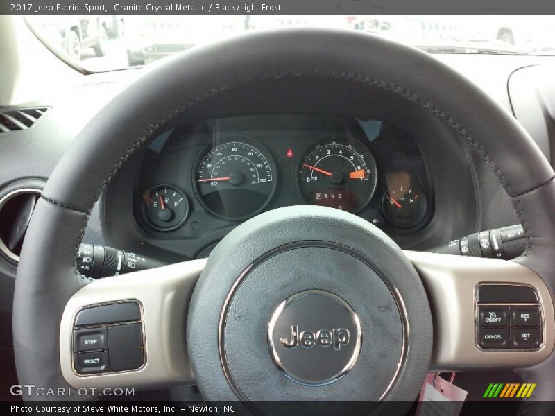 Granite Crystal Metallic / Black/Light Frost 2017 Jeep Patriot Sport