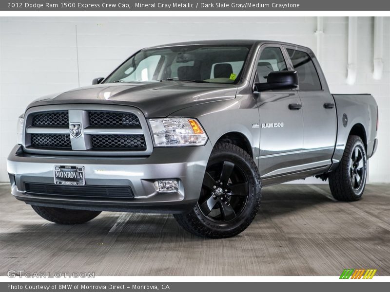 Mineral Gray Metallic / Dark Slate Gray/Medium Graystone 2012 Dodge Ram 1500 Express Crew Cab