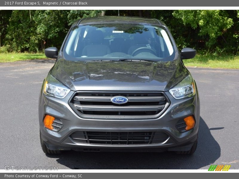 Magnetic / Charcoal Black 2017 Ford Escape S