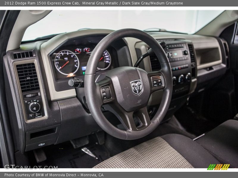 Mineral Gray Metallic / Dark Slate Gray/Medium Graystone 2012 Dodge Ram 1500 Express Crew Cab