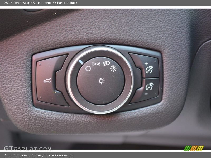 Magnetic / Charcoal Black 2017 Ford Escape S