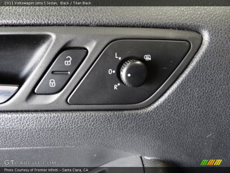 Black / Titan Black 2011 Volkswagen Jetta S Sedan