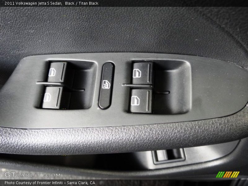 Black / Titan Black 2011 Volkswagen Jetta S Sedan
