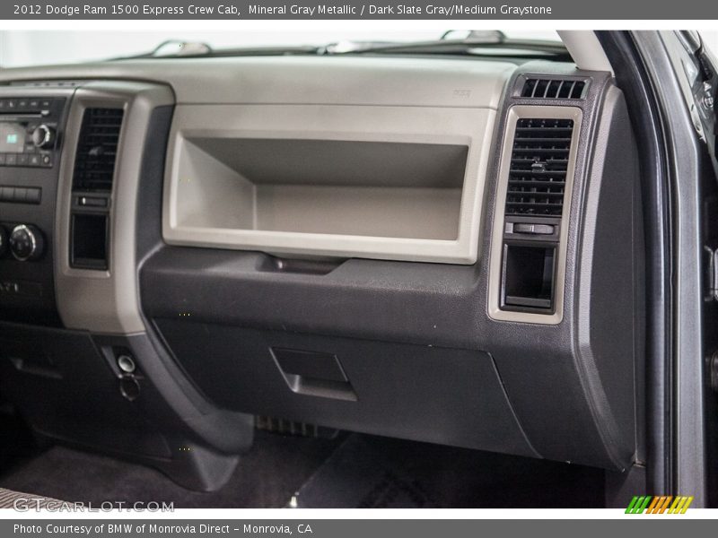 Mineral Gray Metallic / Dark Slate Gray/Medium Graystone 2012 Dodge Ram 1500 Express Crew Cab