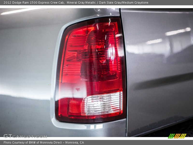 Mineral Gray Metallic / Dark Slate Gray/Medium Graystone 2012 Dodge Ram 1500 Express Crew Cab