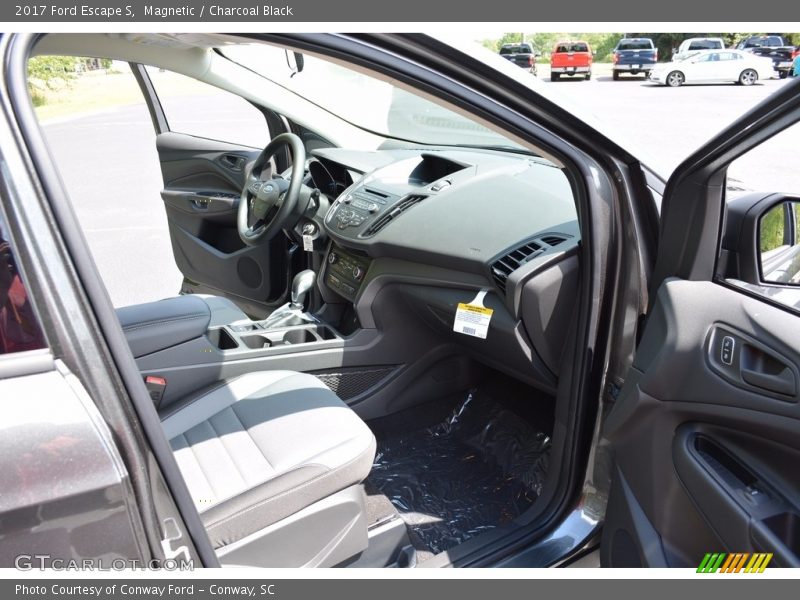 Magnetic / Charcoal Black 2017 Ford Escape S