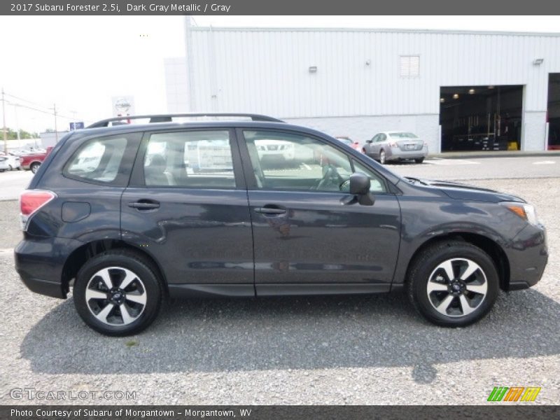Dark Gray Metallic / Gray 2017 Subaru Forester 2.5i