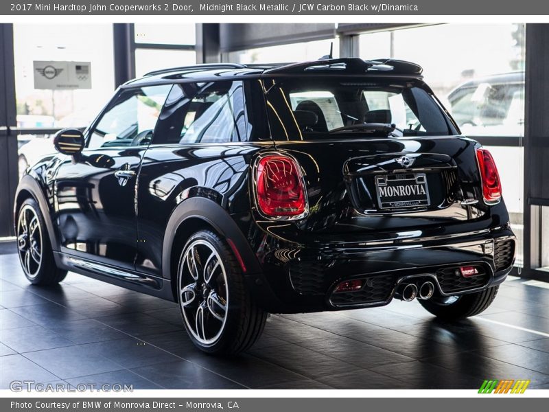 Midnight Black Metallic / JCW Carbon Black w/Dinamica 2017 Mini Hardtop John Cooperworks 2 Door