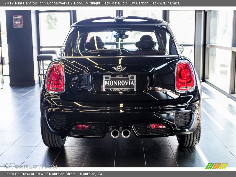 Midnight Black Metallic / JCW Carbon Black w/Dinamica 2017 Mini Hardtop John Cooperworks 2 Door
