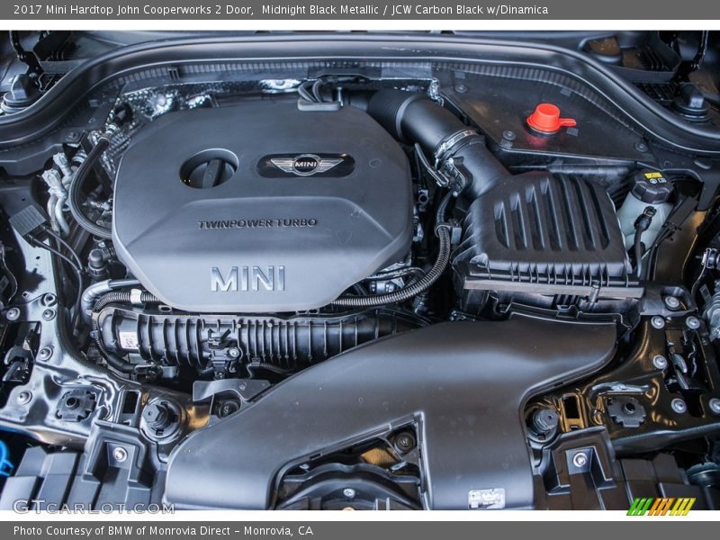  2017 Hardtop John Cooperworks 2 Door Engine - 2.0 Liter TwinPower Turbocharged DOHC 16-Valve VVT 4 Cylinder
