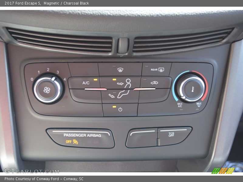 Magnetic / Charcoal Black 2017 Ford Escape S