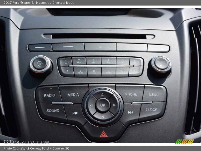 Magnetic / Charcoal Black 2017 Ford Escape S