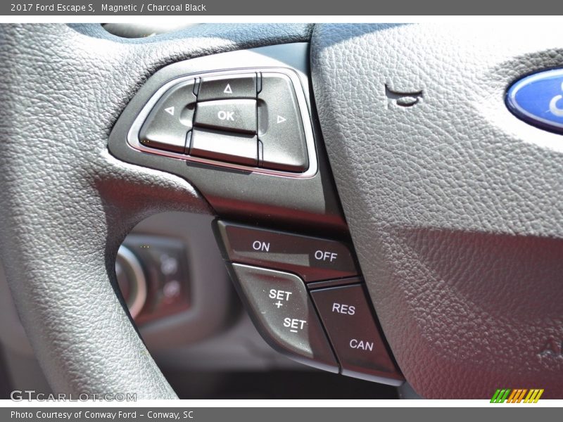 Magnetic / Charcoal Black 2017 Ford Escape S