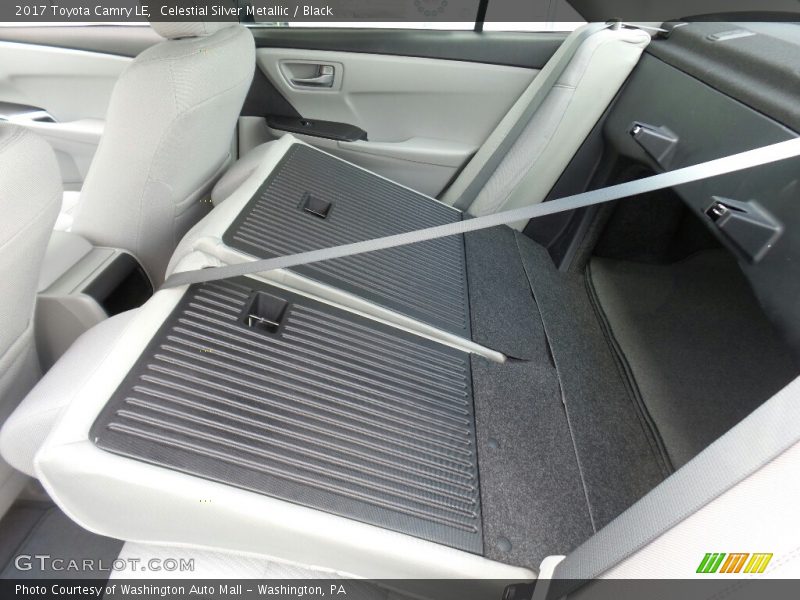 Rear Seat of 2017 Camry LE