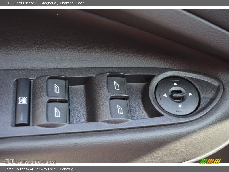 Magnetic / Charcoal Black 2017 Ford Escape S
