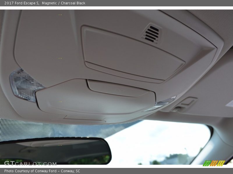 Magnetic / Charcoal Black 2017 Ford Escape S