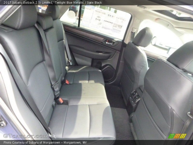 Twilight Blue Metallic / Slate Black 2017 Subaru Outback 2.5i Limited