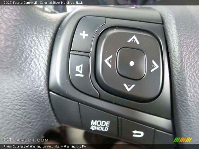 Controls of 2017 Camry LE