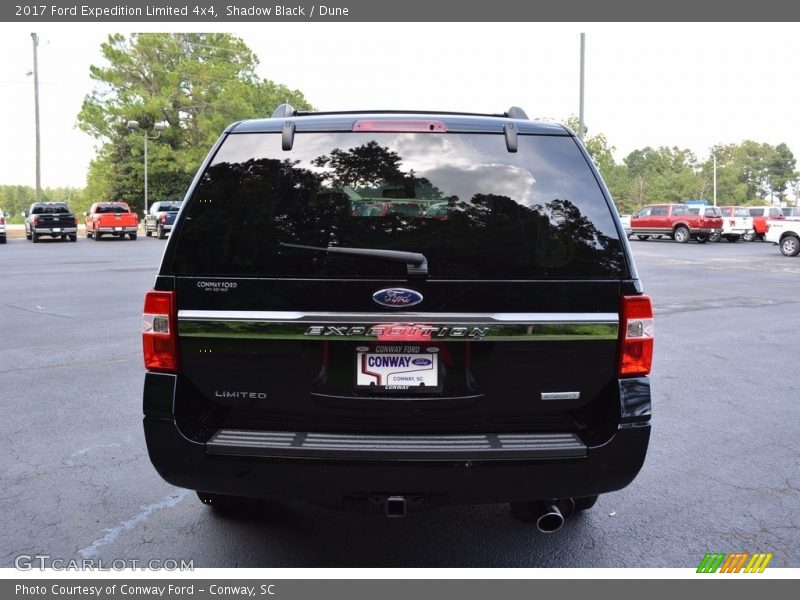 Shadow Black / Dune 2017 Ford Expedition Limited 4x4