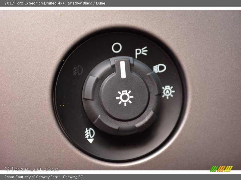 Shadow Black / Dune 2017 Ford Expedition Limited 4x4