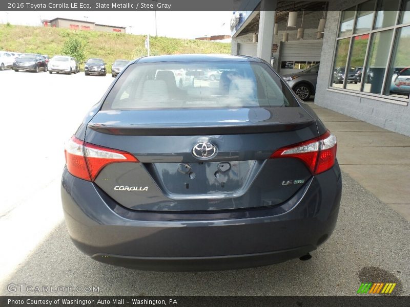 Slate Metallic / Steel Gray 2016 Toyota Corolla LE Eco