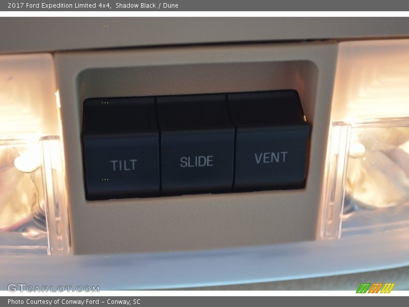 Shadow Black / Dune 2017 Ford Expedition Limited 4x4