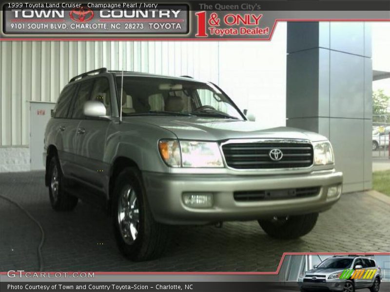 Champagne Pearl / Ivory 1999 Toyota Land Cruiser