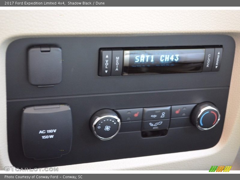 Shadow Black / Dune 2017 Ford Expedition Limited 4x4