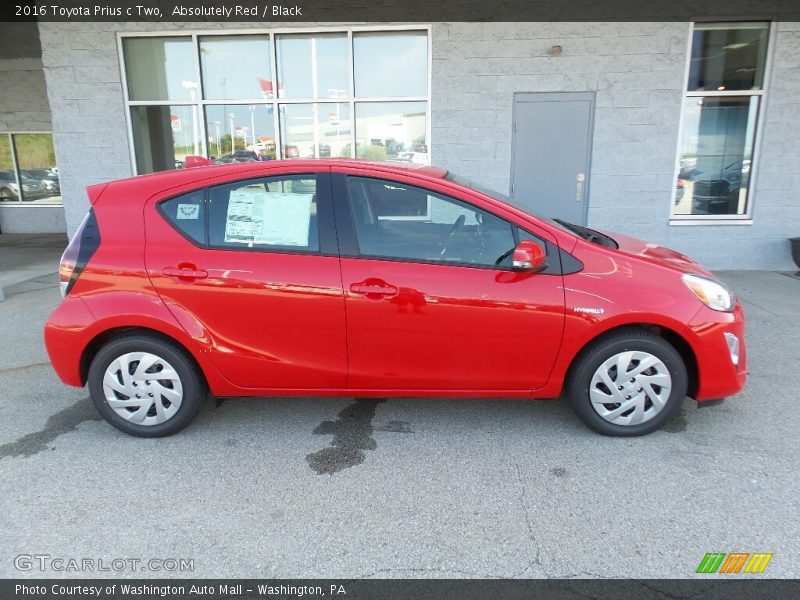  2016 Prius c Two Absolutely Red