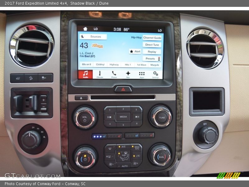 Shadow Black / Dune 2017 Ford Expedition Limited 4x4