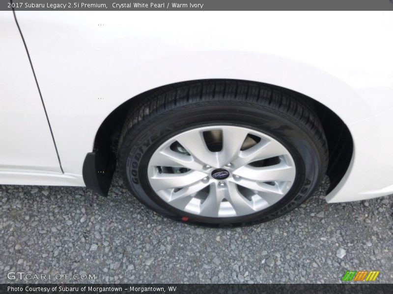 Crystal White Pearl / Warm Ivory 2017 Subaru Legacy 2.5i Premium