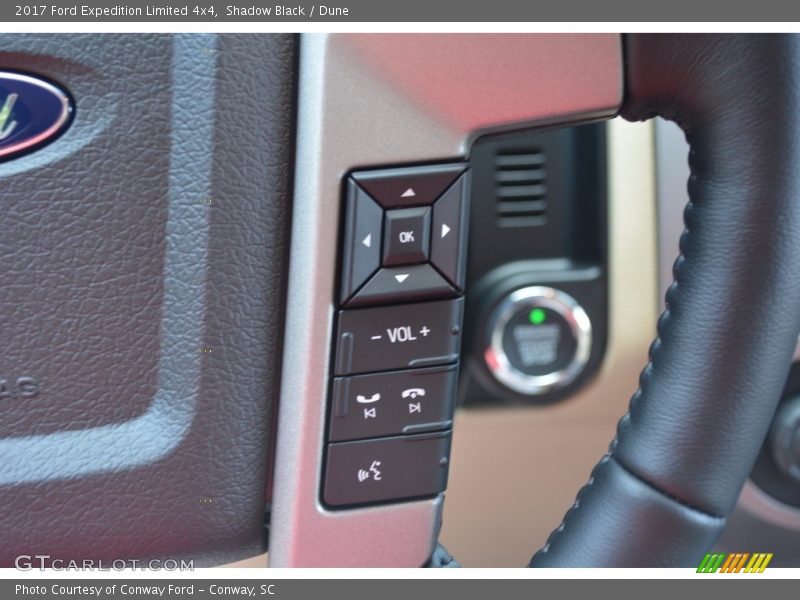 Shadow Black / Dune 2017 Ford Expedition Limited 4x4