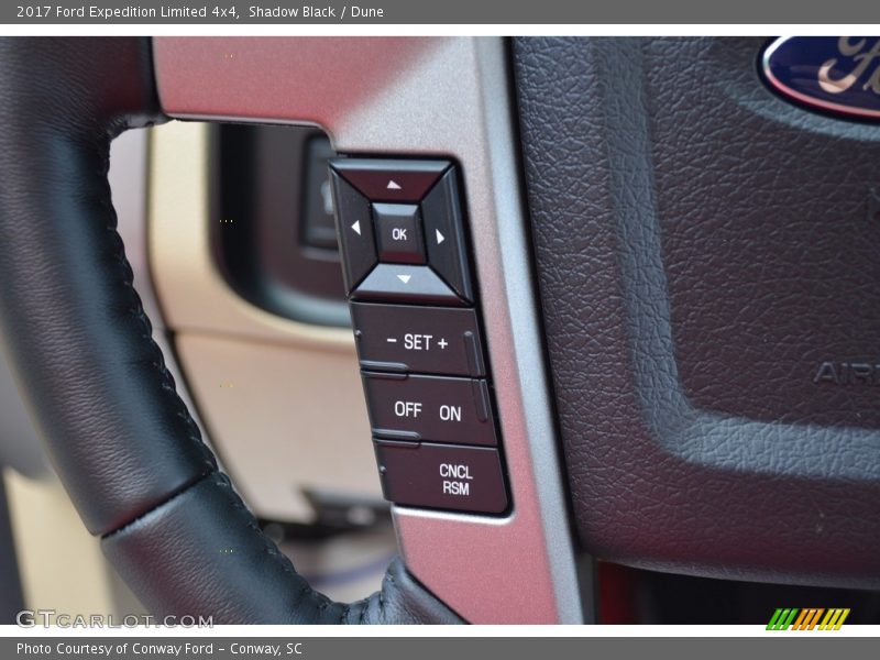 Shadow Black / Dune 2017 Ford Expedition Limited 4x4