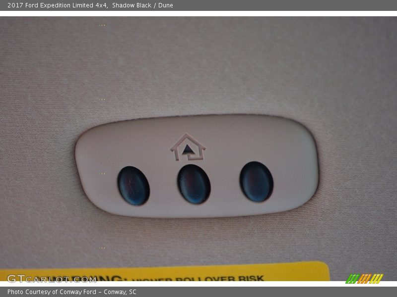 Shadow Black / Dune 2017 Ford Expedition Limited 4x4