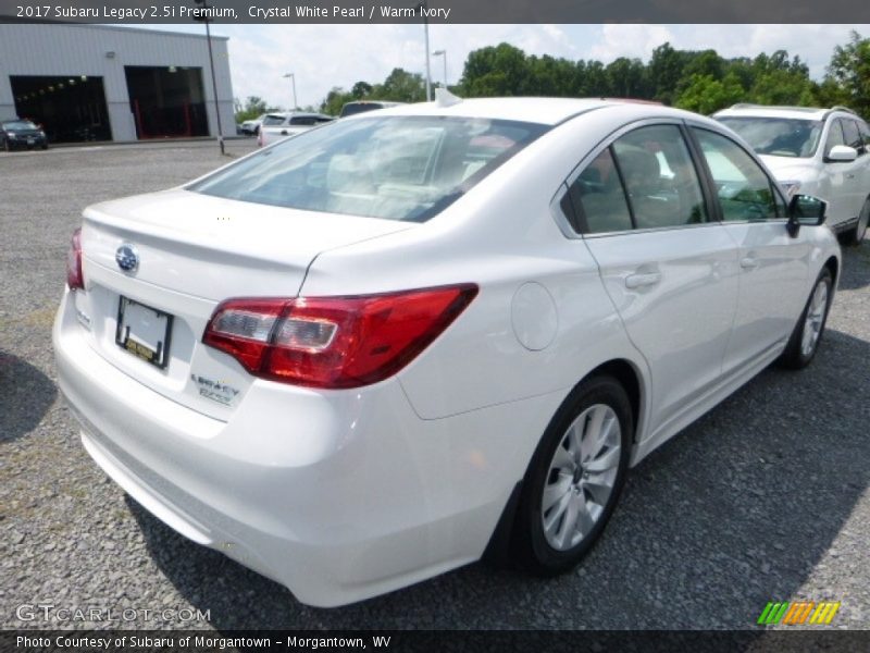 Crystal White Pearl / Warm Ivory 2017 Subaru Legacy 2.5i Premium