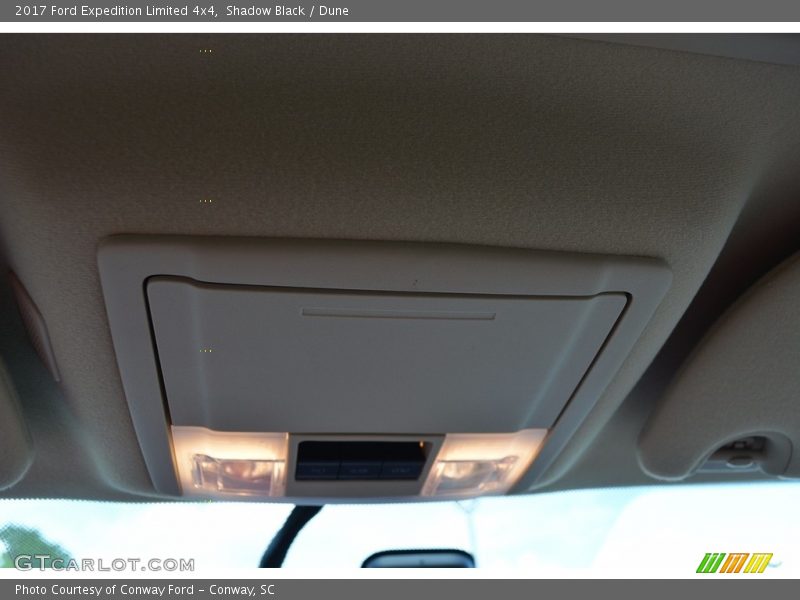 Shadow Black / Dune 2017 Ford Expedition Limited 4x4