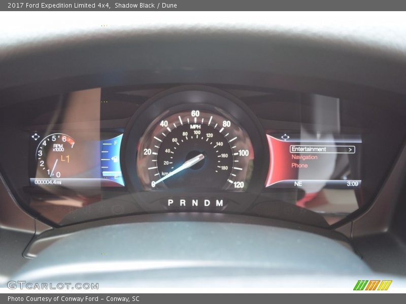 Shadow Black / Dune 2017 Ford Expedition Limited 4x4