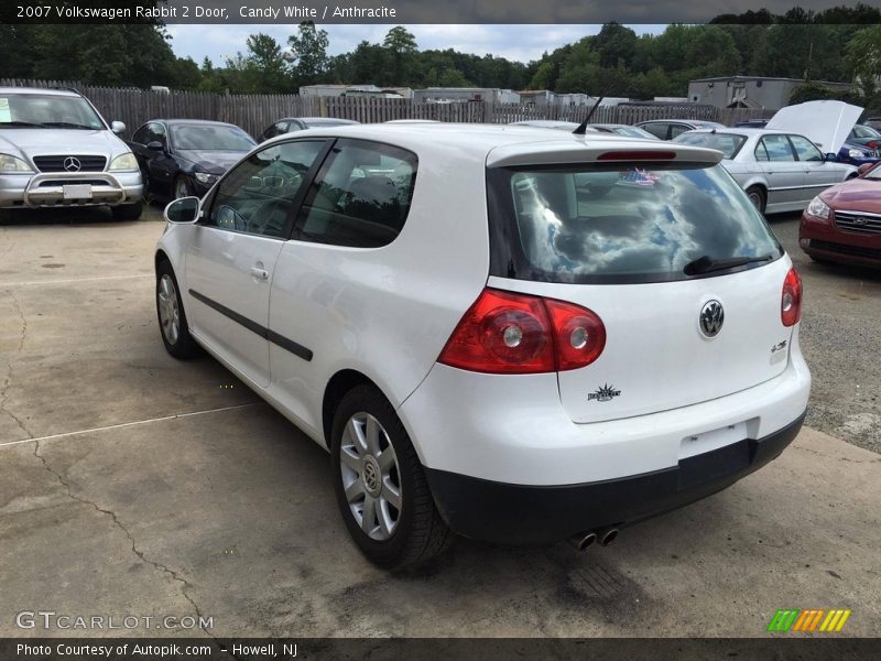 Candy White / Anthracite 2007 Volkswagen Rabbit 2 Door