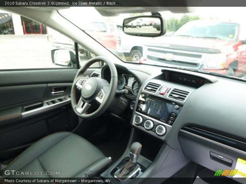 Ice Silver Metallic / Black 2016 Subaru Crosstrek 2.0i Limited