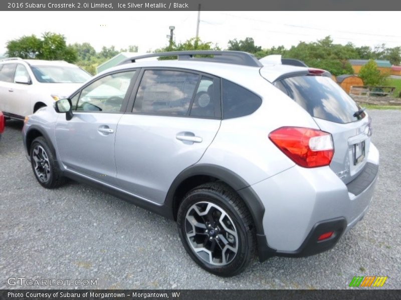 Ice Silver Metallic / Black 2016 Subaru Crosstrek 2.0i Limited