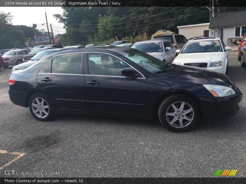 Nighthawk Black Pearl / Ivory 2004 Honda Accord EX V6 Sedan