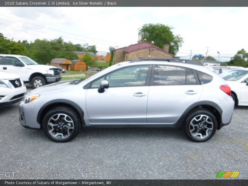 Ice Silver Metallic / Black 2016 Subaru Crosstrek 2.0i Limited