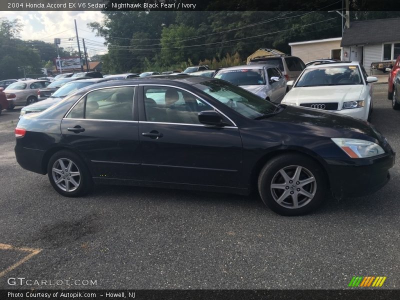 Nighthawk Black Pearl / Ivory 2004 Honda Accord EX V6 Sedan