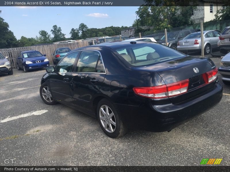 Nighthawk Black Pearl / Ivory 2004 Honda Accord EX V6 Sedan