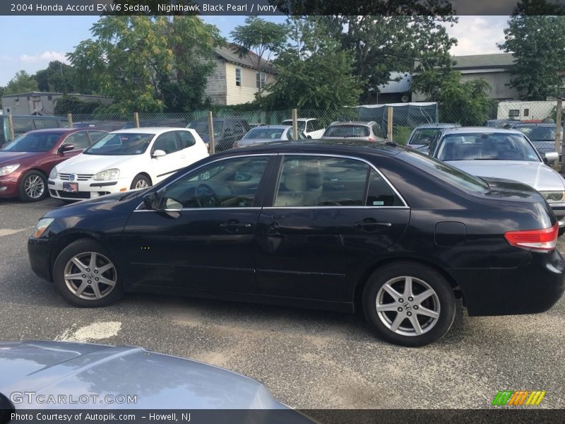 Nighthawk Black Pearl / Ivory 2004 Honda Accord EX V6 Sedan