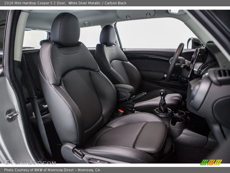 White Silver Metallic / Carbon Black 2016 Mini Hardtop Cooper S 2 Door