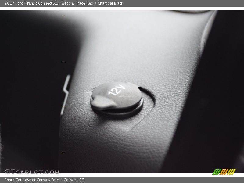 Race Red / Charcoal Black 2017 Ford Transit Connect XLT Wagon