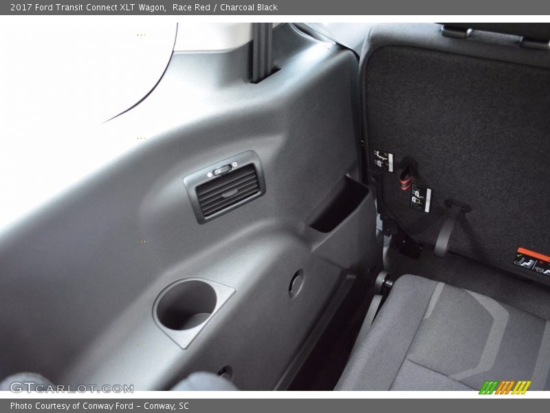 Race Red / Charcoal Black 2017 Ford Transit Connect XLT Wagon
